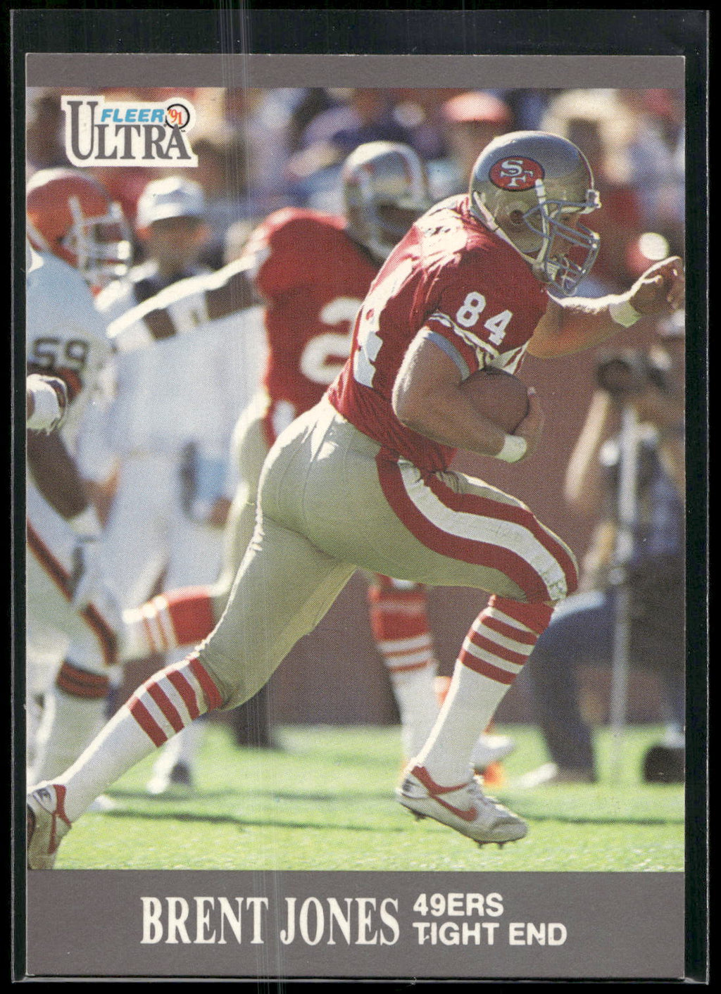 1991 Ultra #250 Brent Jones