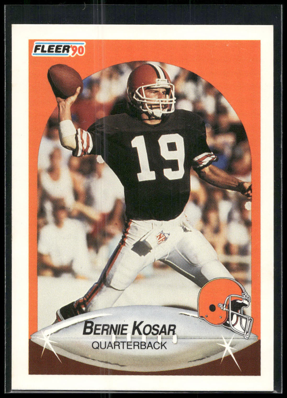 1990 Fleer #51b Bernie Kosar
