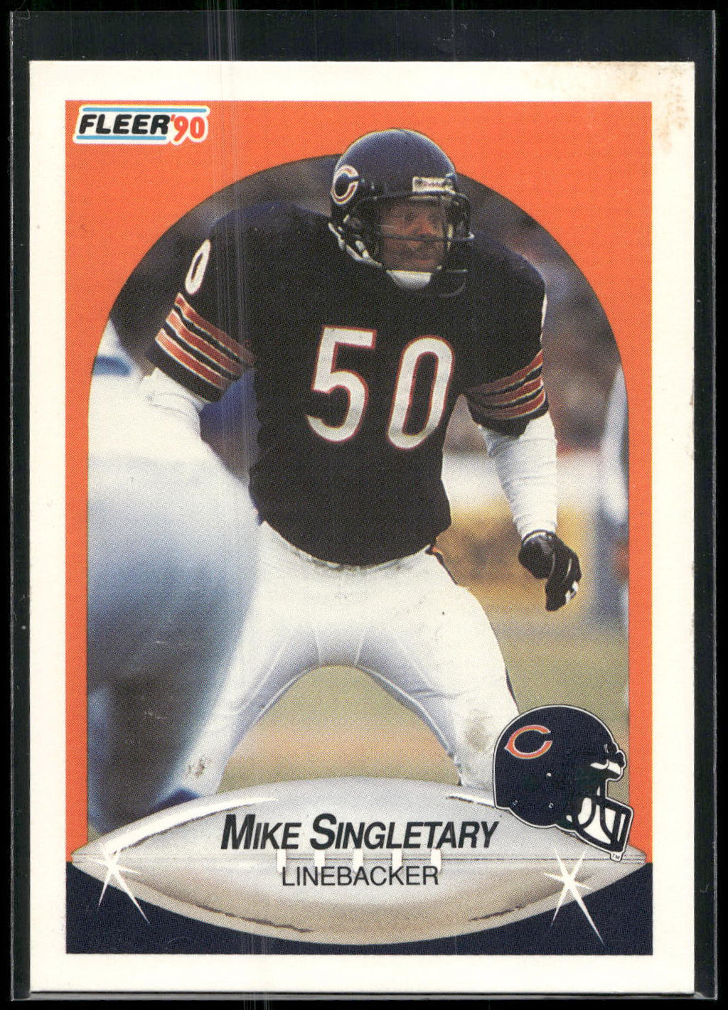 1990 Fleer #299 Mike Singletary