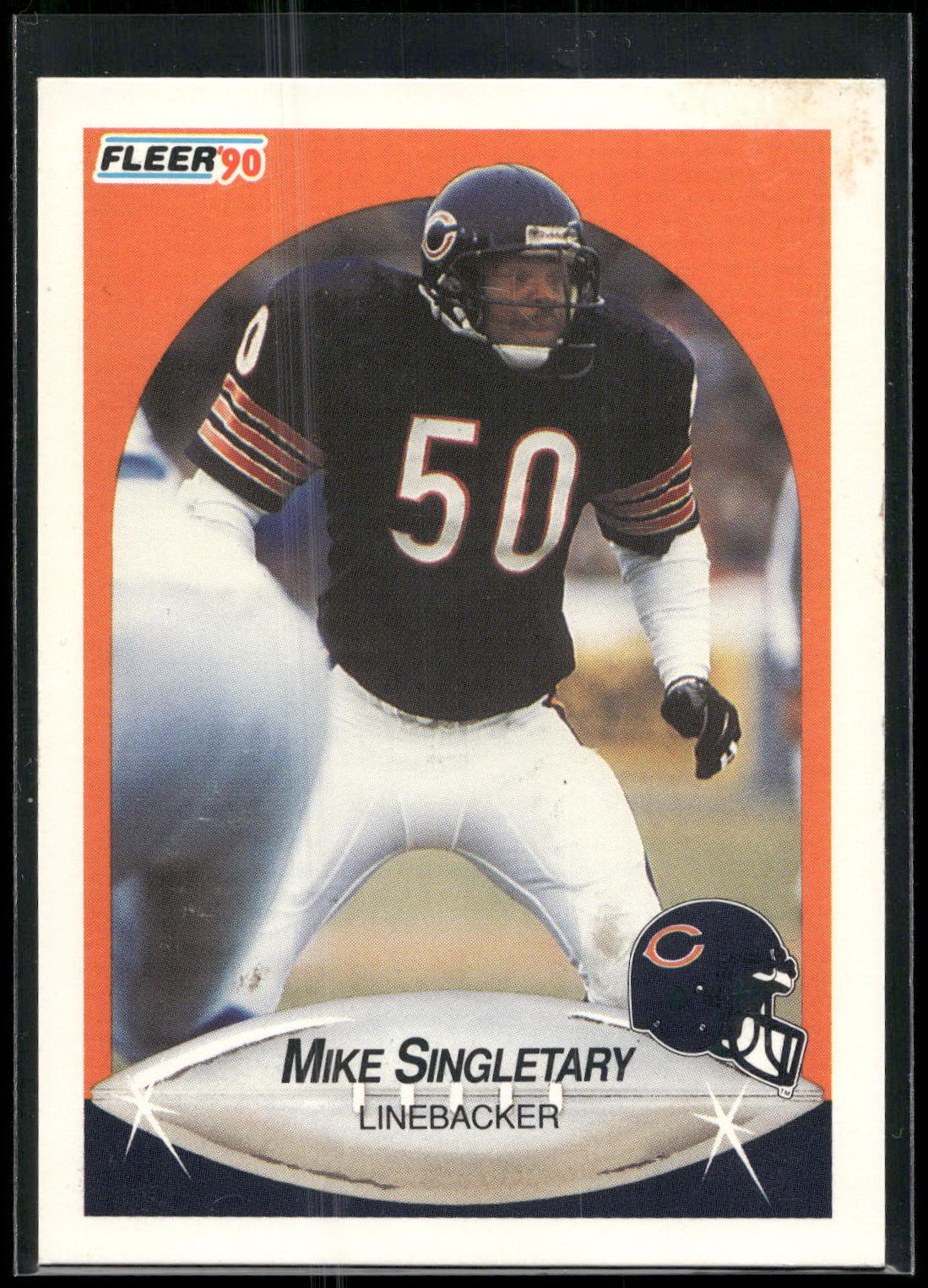 1990 Fleer #299 Mike Singletary