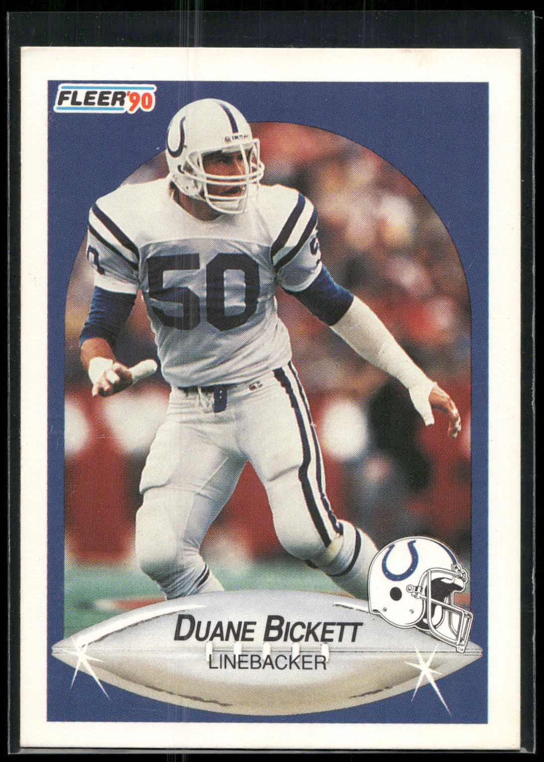 1990 Fleer #228 Duane Bickett