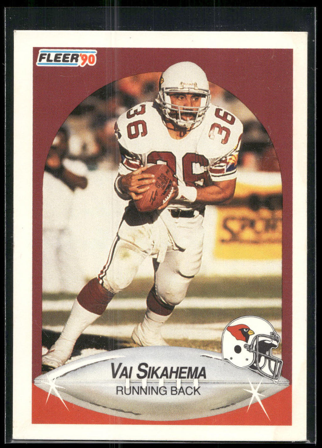 1990 Fleer #339 Vai Sikahema