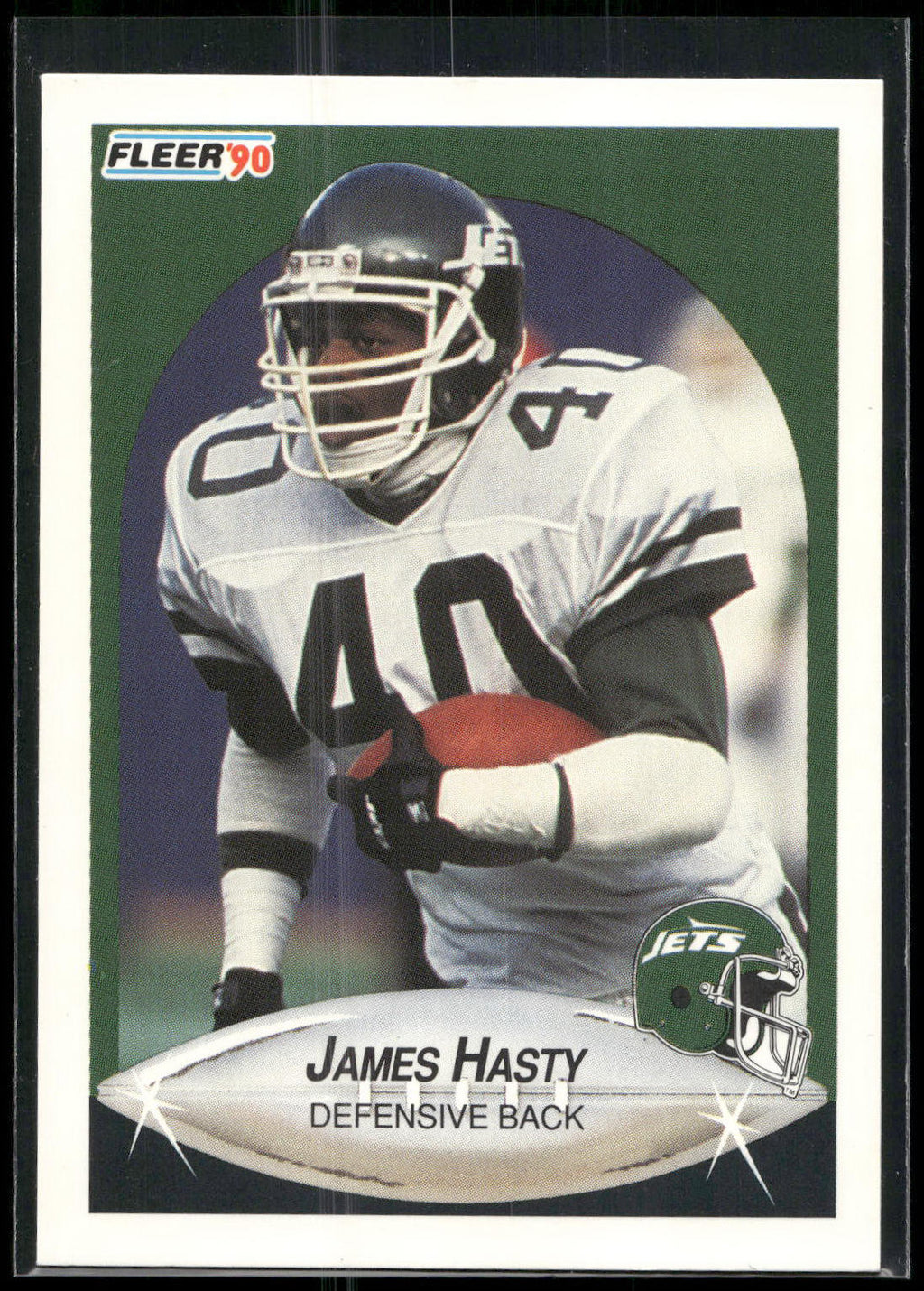 1990 Fleer #361 James Hasty