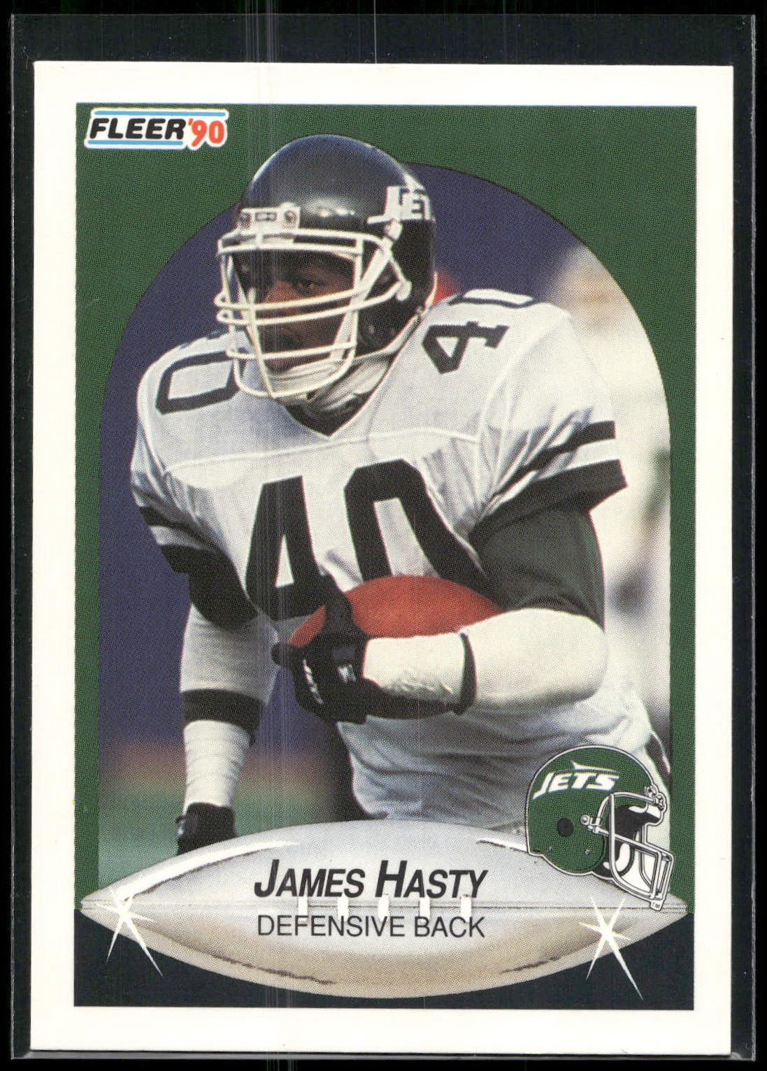 1990 Fleer #361 James Hasty