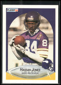 1990 Fleer #100 Hassan Jones