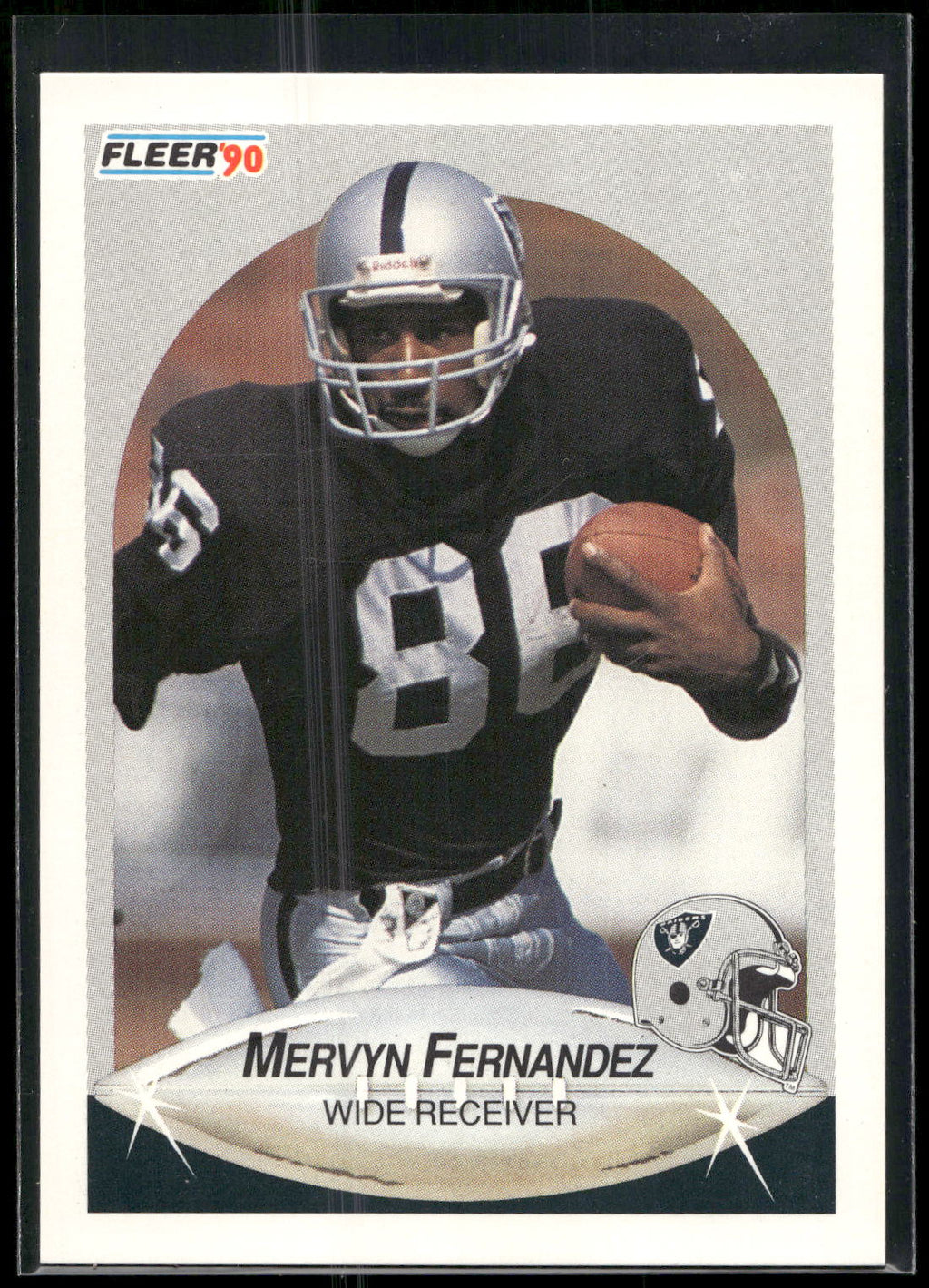 1990 Fleer #253 Mervyn Fernandez