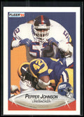 1990 Fleer #69 Pepper Johnson