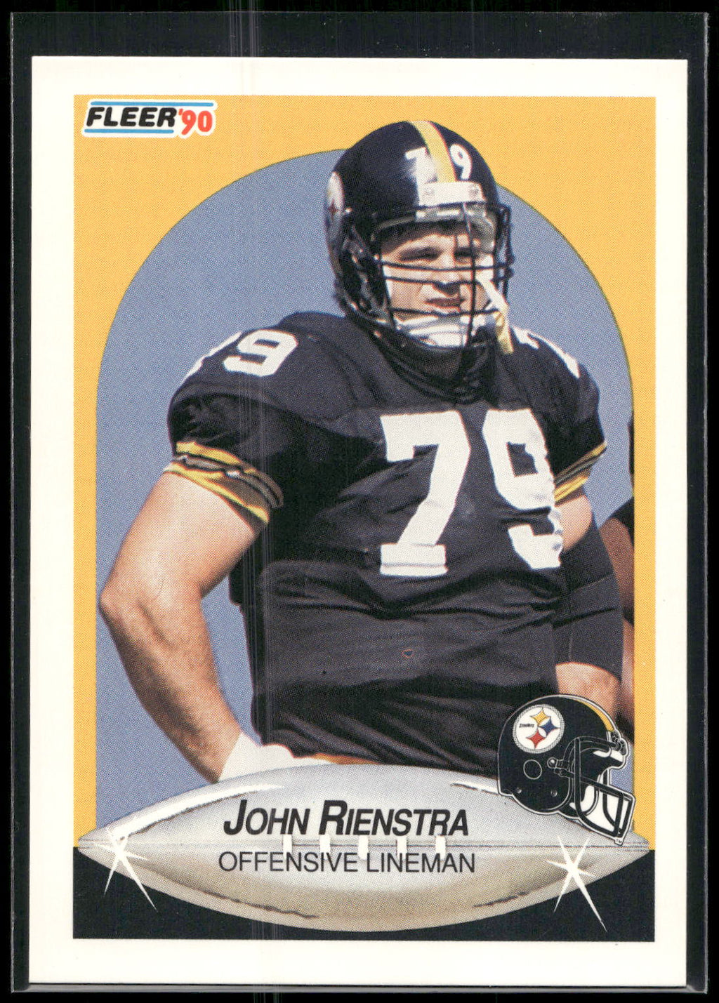 1990 Fleer #149 John Rienstra