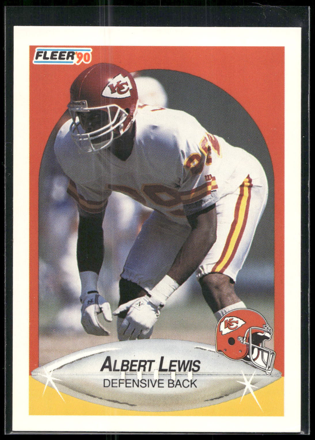 1990 Fleer #201a Albert Lewis