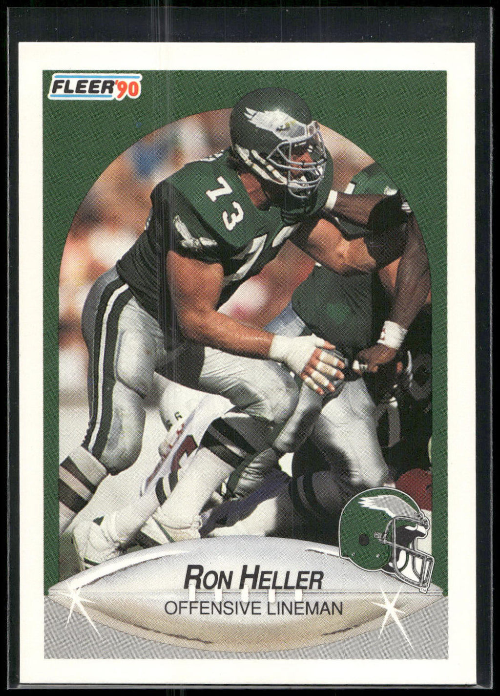 1990 Fleer #84 Ron Heller