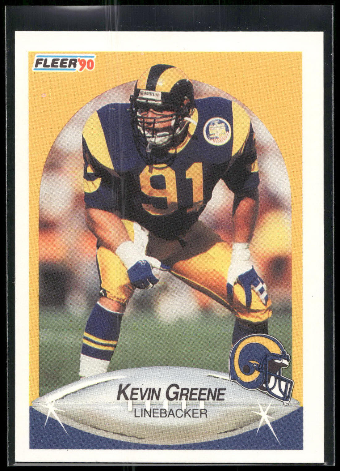 1990 Fleer #38 Kevin Greene
