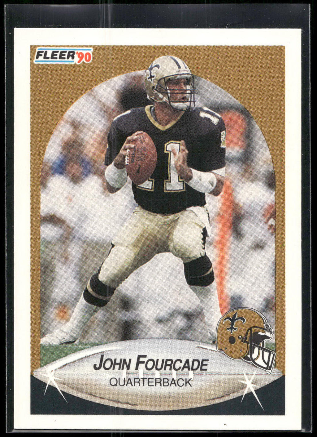 1990 Fleer #186 John Fourcade