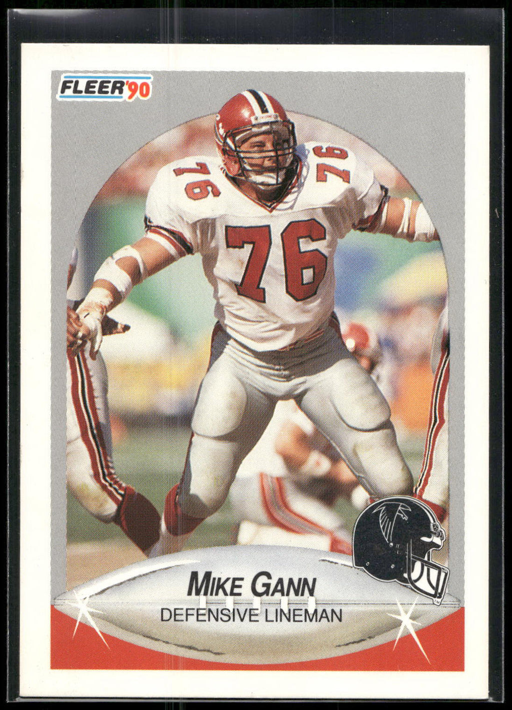 1990 Fleer #377 Mike Gann