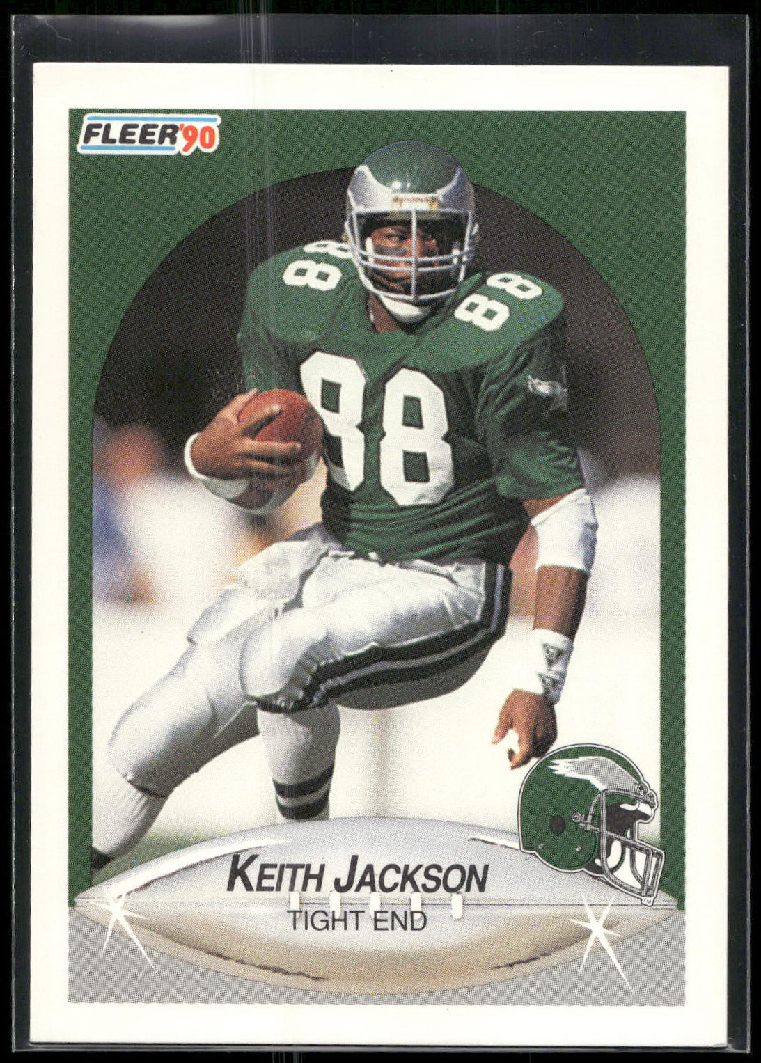 1990 Fleer #86 Keith Jackson