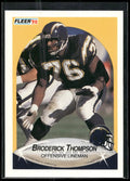 1990 Fleer #315 Broderick Thompson