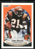 1990 Fleer #211b James Brooks
