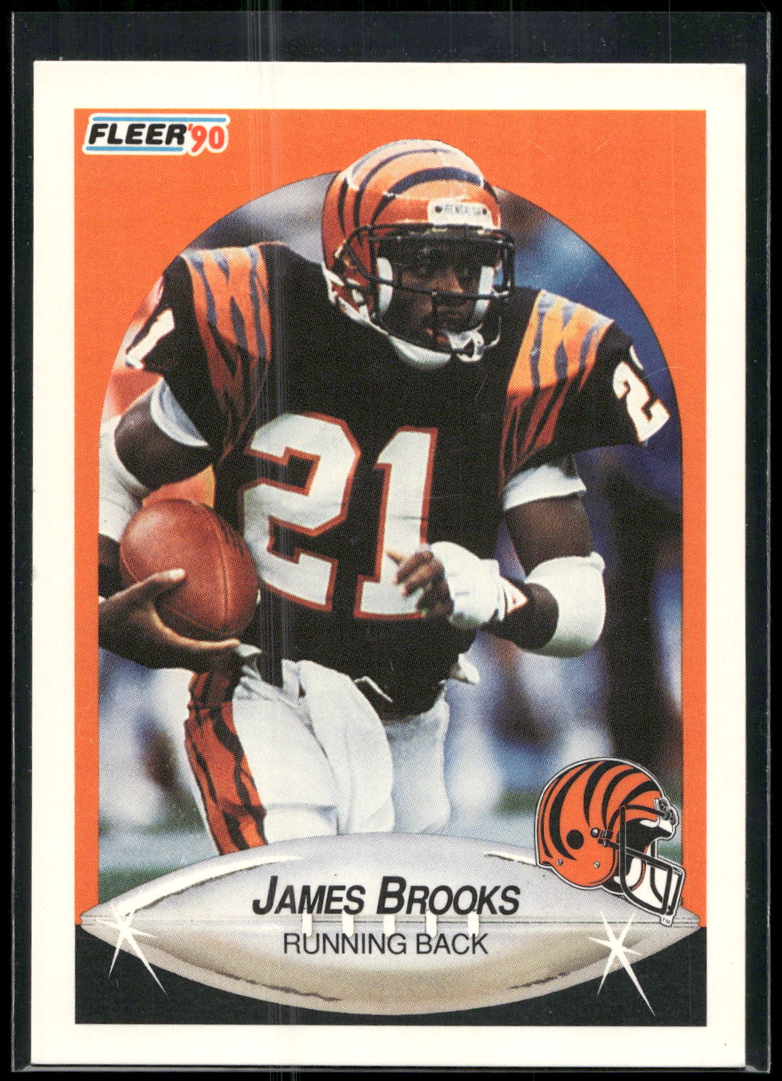 1990 Fleer #211b James Brooks