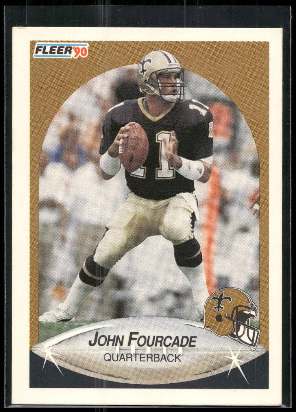 1990 Fleer #186 John Fourcade