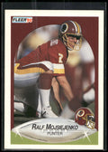 1990 Fleer #163 Ralf Mojsiejenko