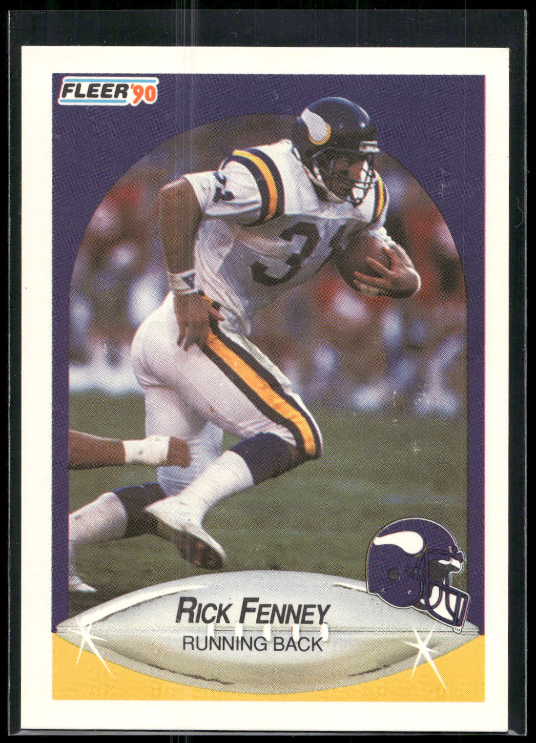 1990 Fleer #98 Rick Fenney