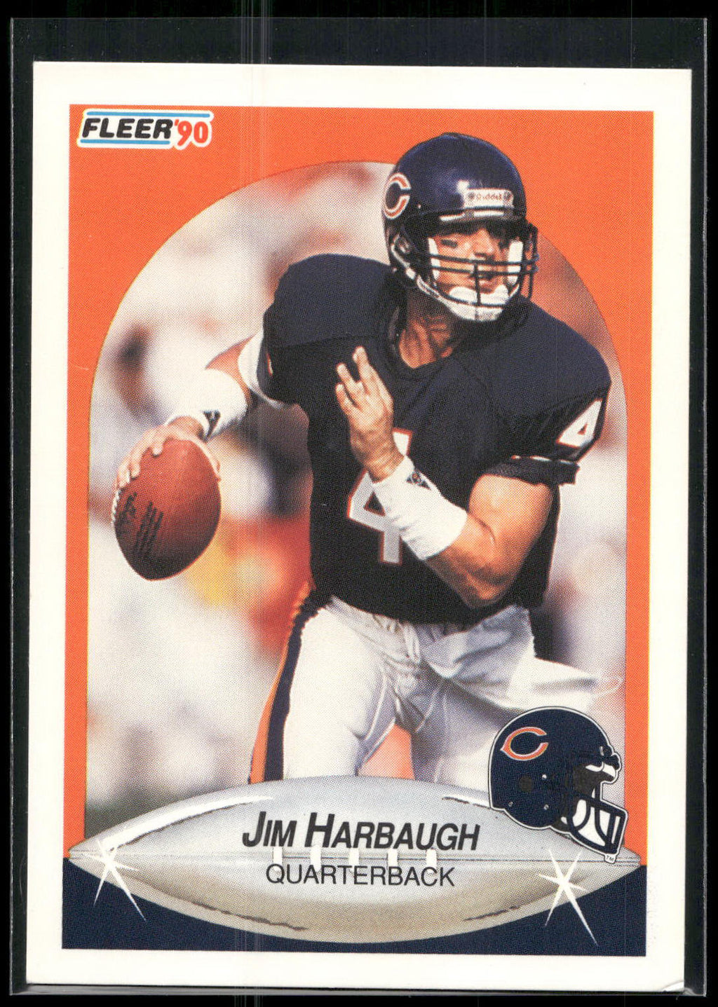 1990 Fleer #293 Jim Harbaugh