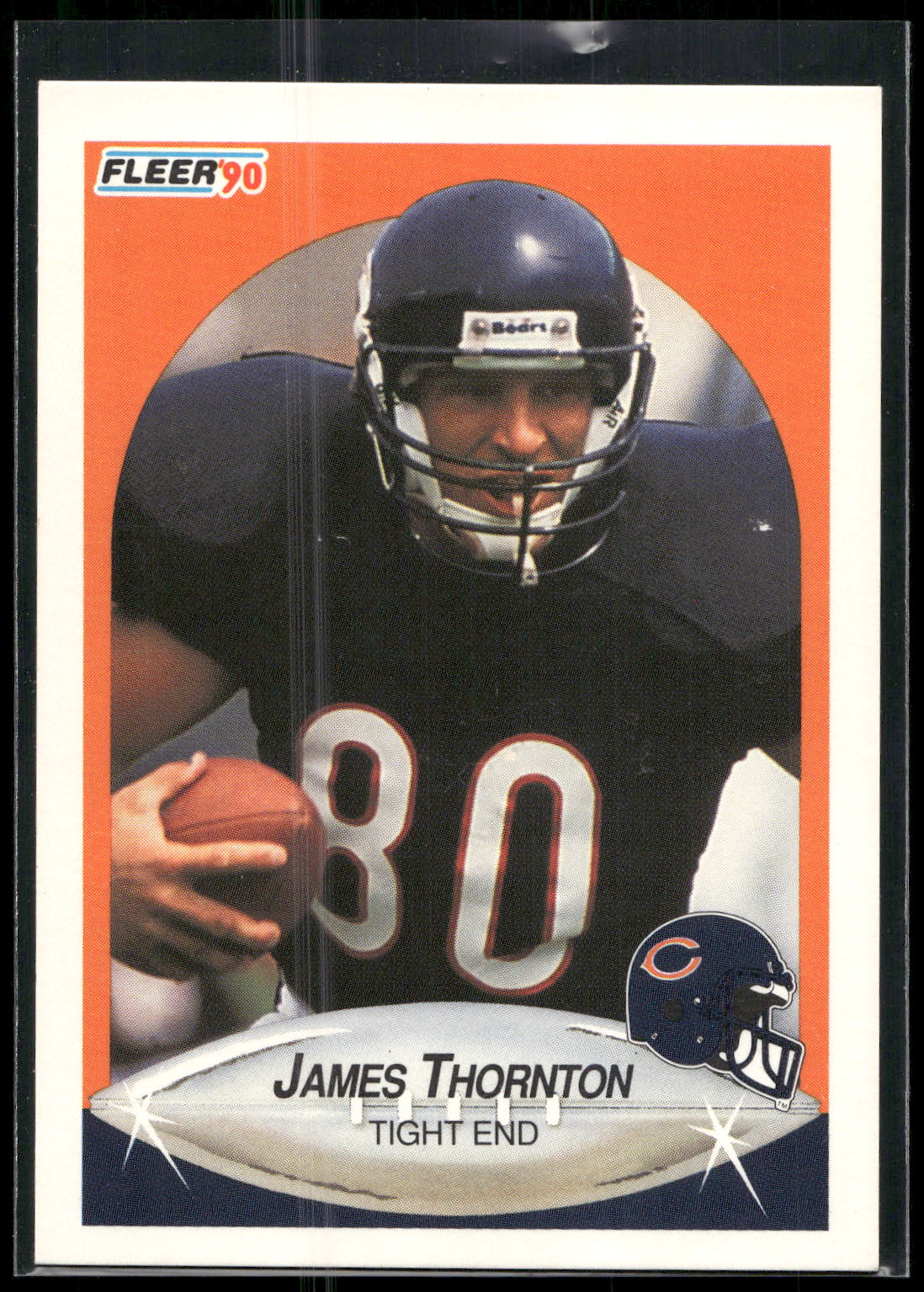 1990 Fleer #300 James Thornton