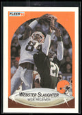 1990 Fleer #58b Webster Slaughter