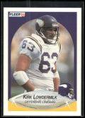 1990 Fleer #104 Kirk Lowdermilk