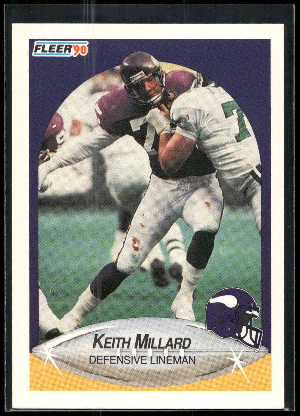 1990 Fleer #105 Keith Millard