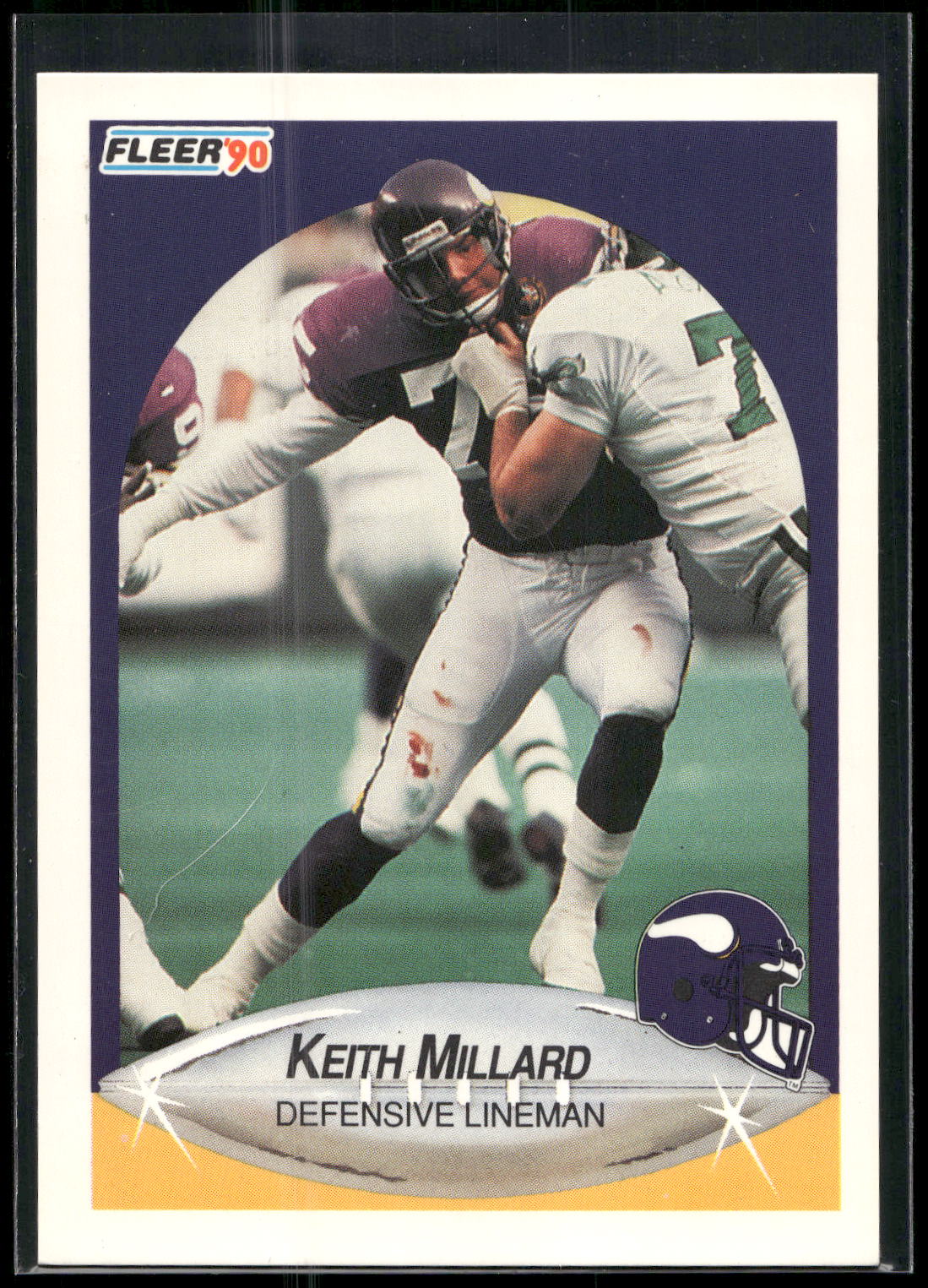 1990 Fleer #105 Keith Millard