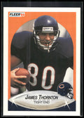 1990 Fleer #300 James Thornton