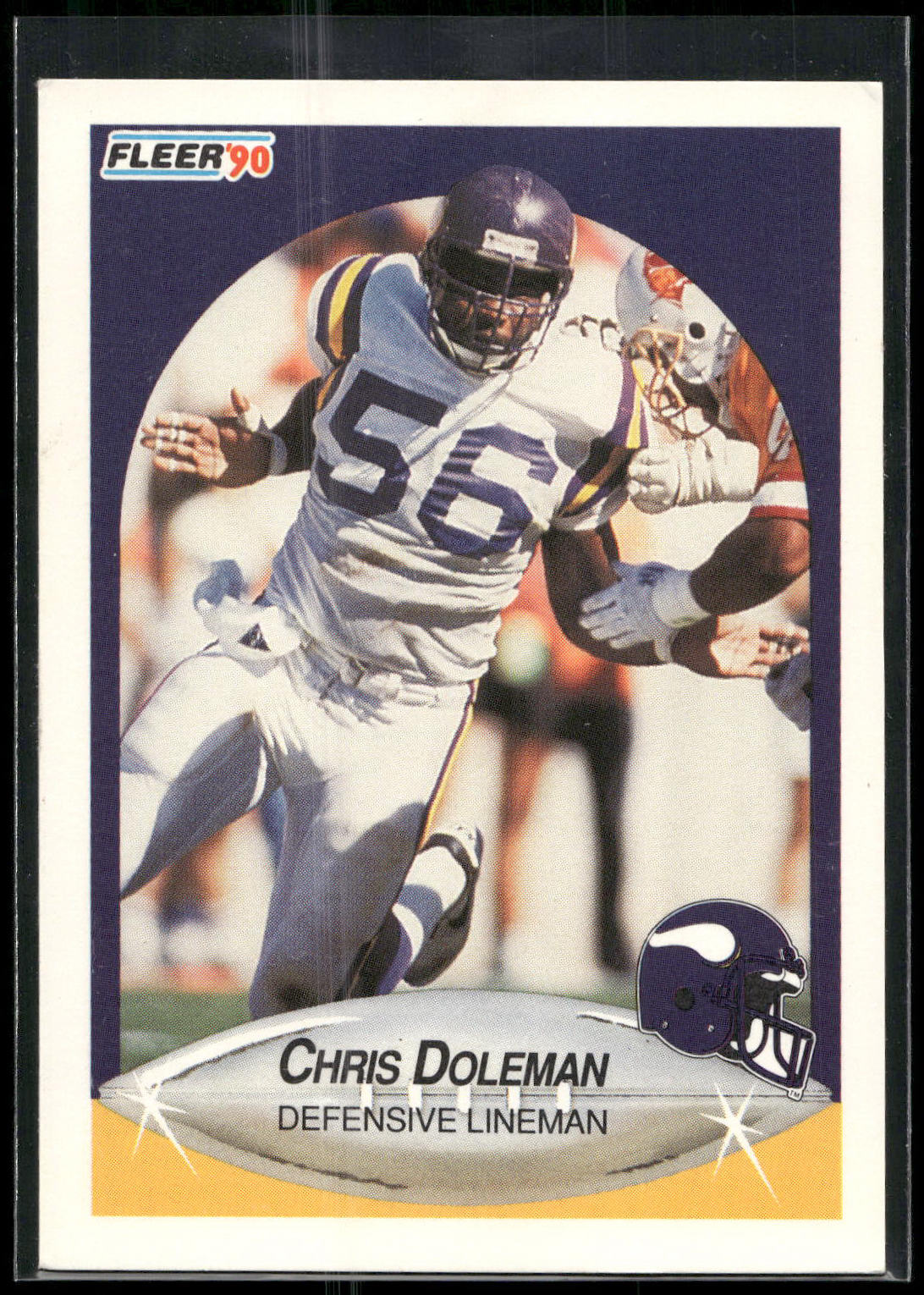 1990 Fleer #97 Chris Doleman