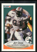 1990 Fleer #237 Jeff Cross