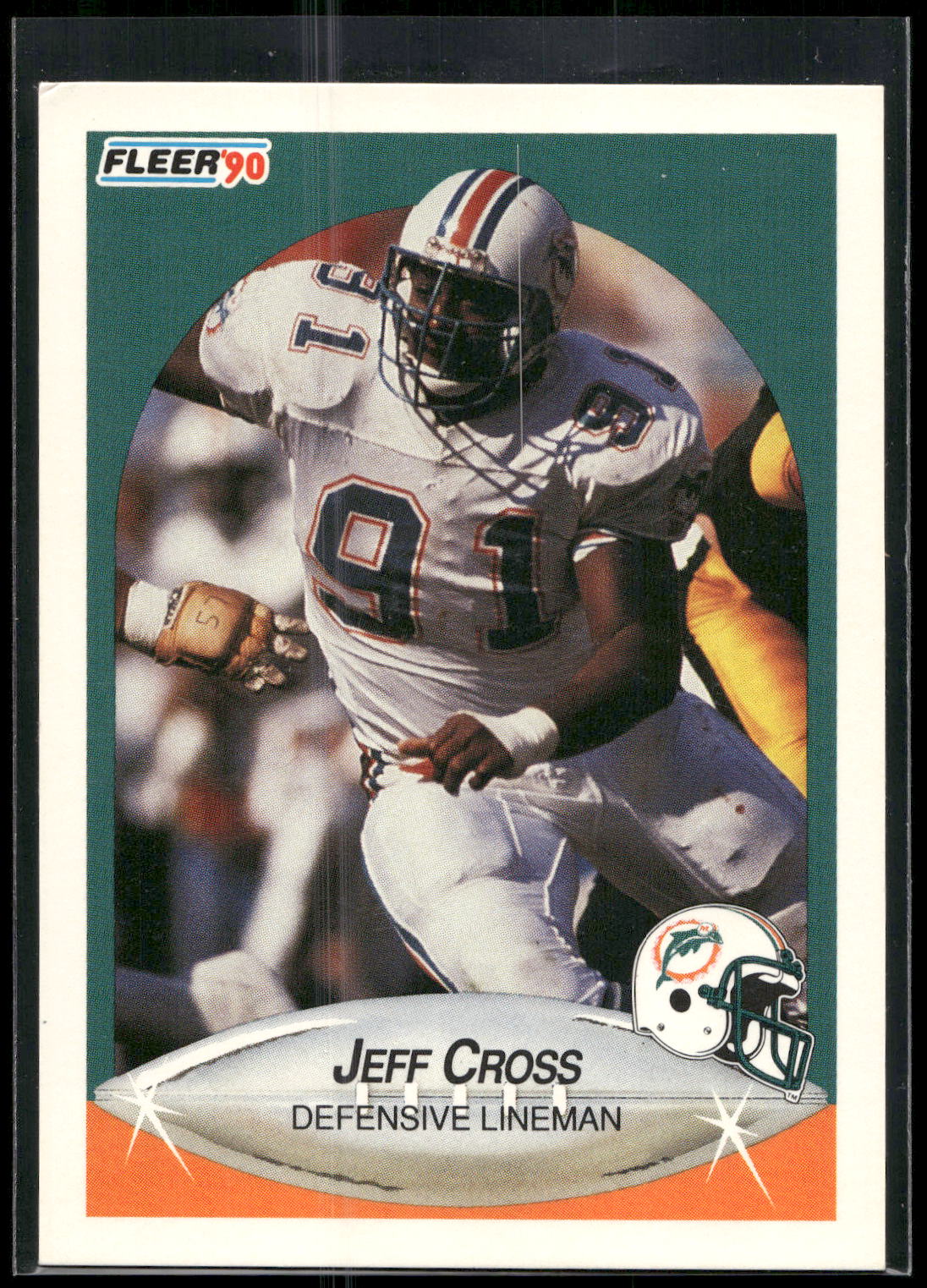 1990 Fleer #237 Jeff Cross