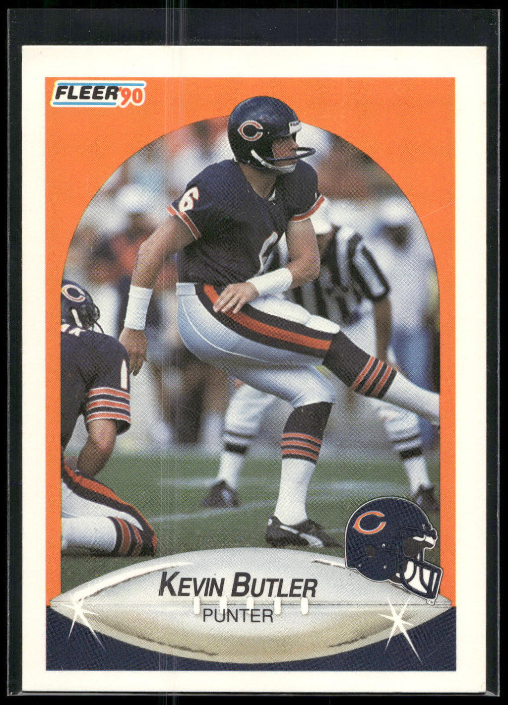 1990 Fleer #289a Kevin Butler