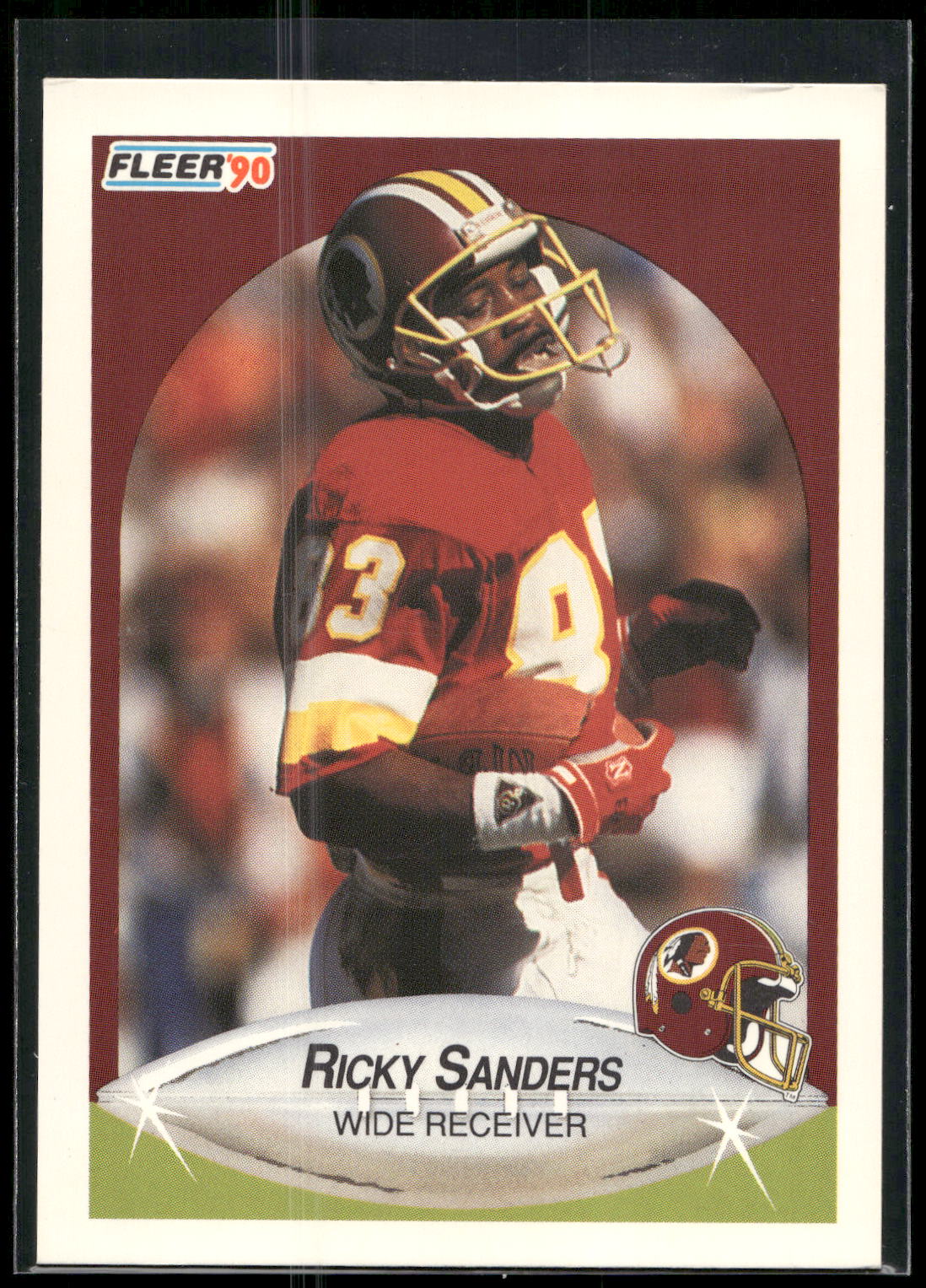 1990 Fleer #167 Ricky Sanders