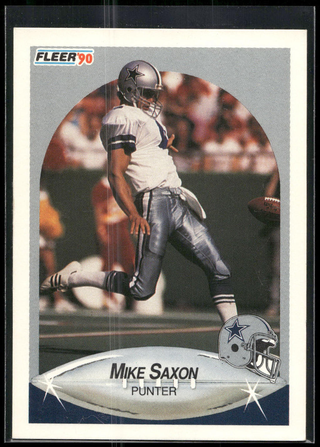 1990 Fleer #394 Mike Saxon
