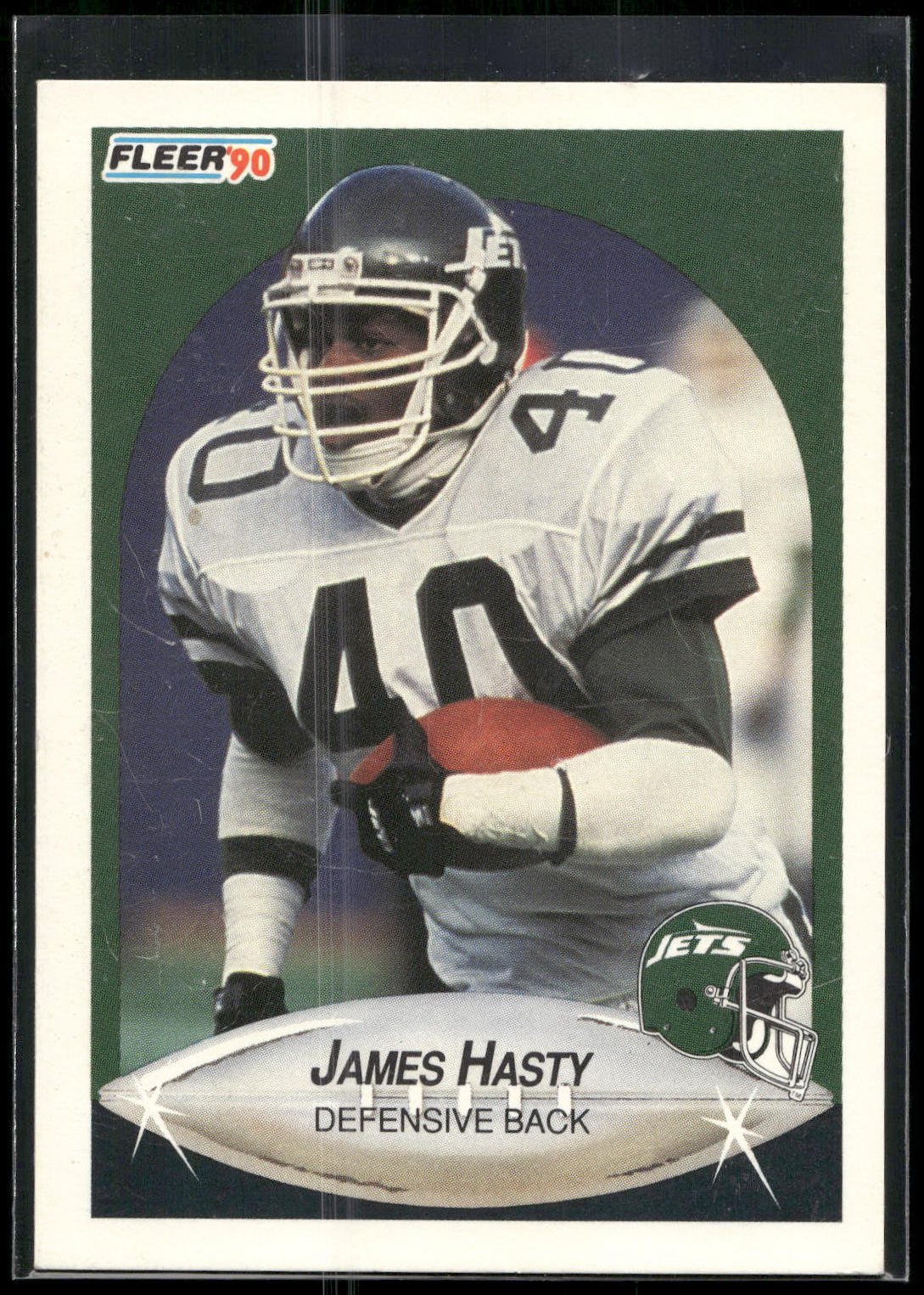 1990 Fleer #361 James Hasty