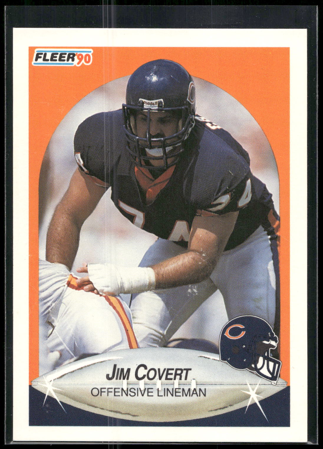 1990 Fleer #290b Jim Covert