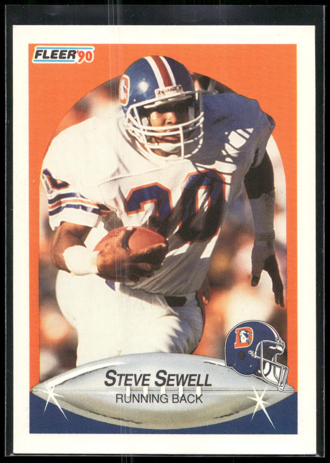 1990 Fleer #30b Steve Sewell
