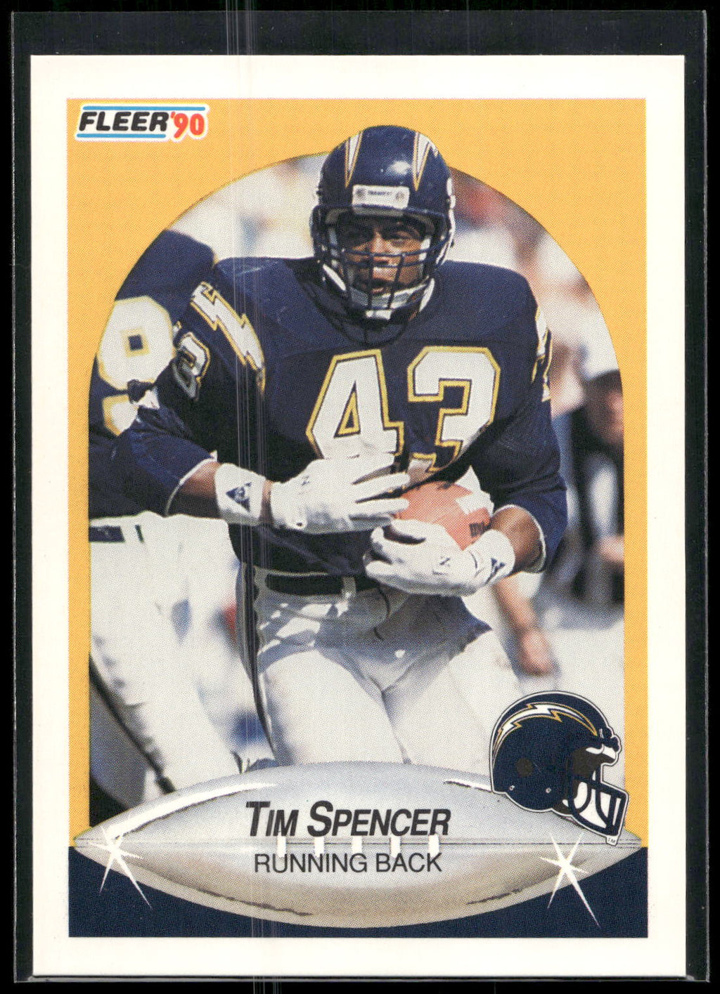 1990 Fleer #314 Tim Spencer