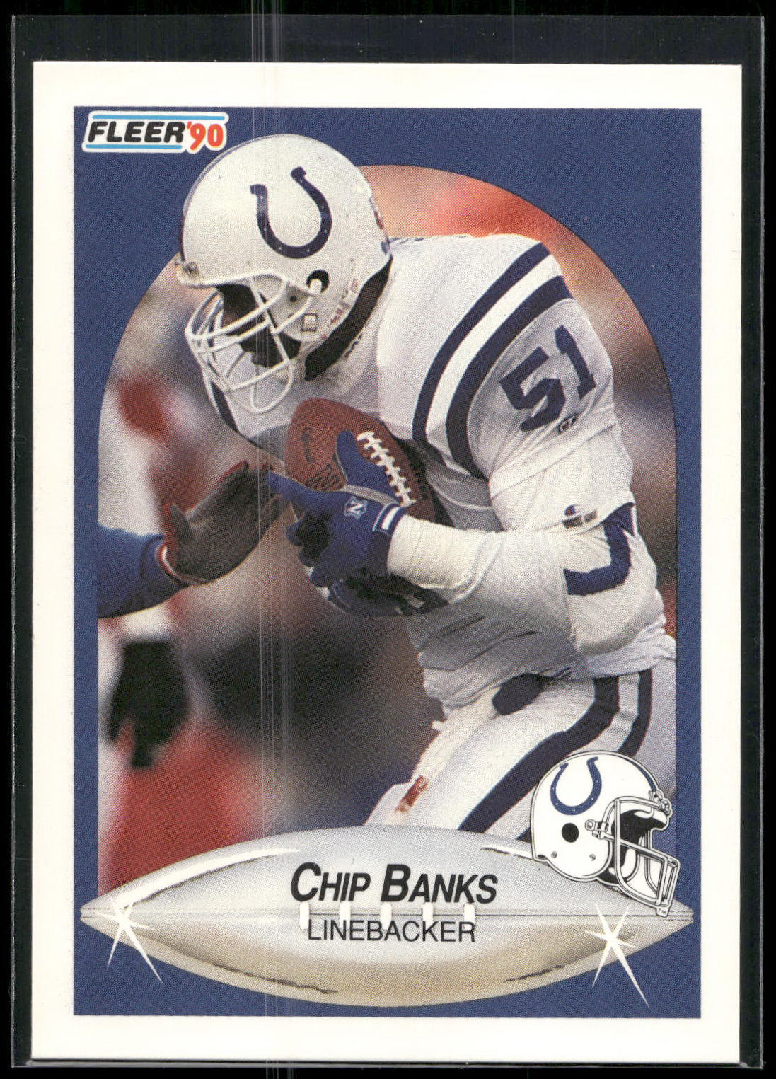 1990 Fleer #226 Chip Banks