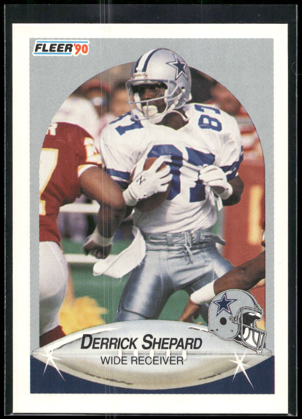 1990 Fleer #395 Derrick Shepard