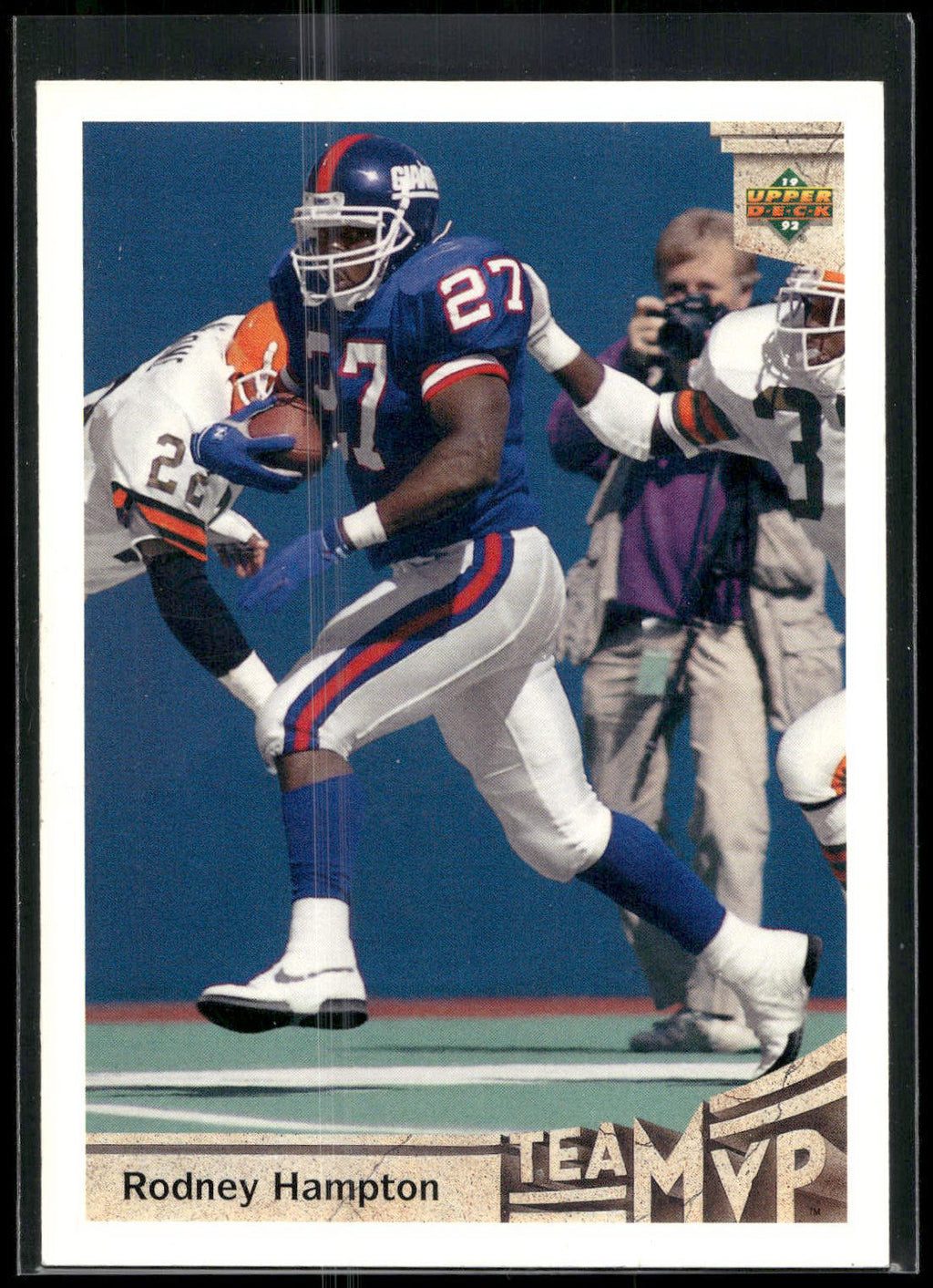 1992 Upper Deck #366 Rodney Hampton