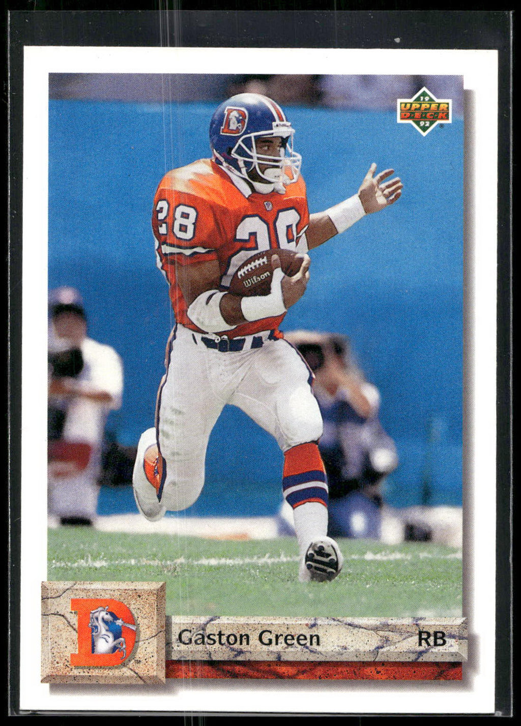 1992 Upper Deck #196 Gaston Green