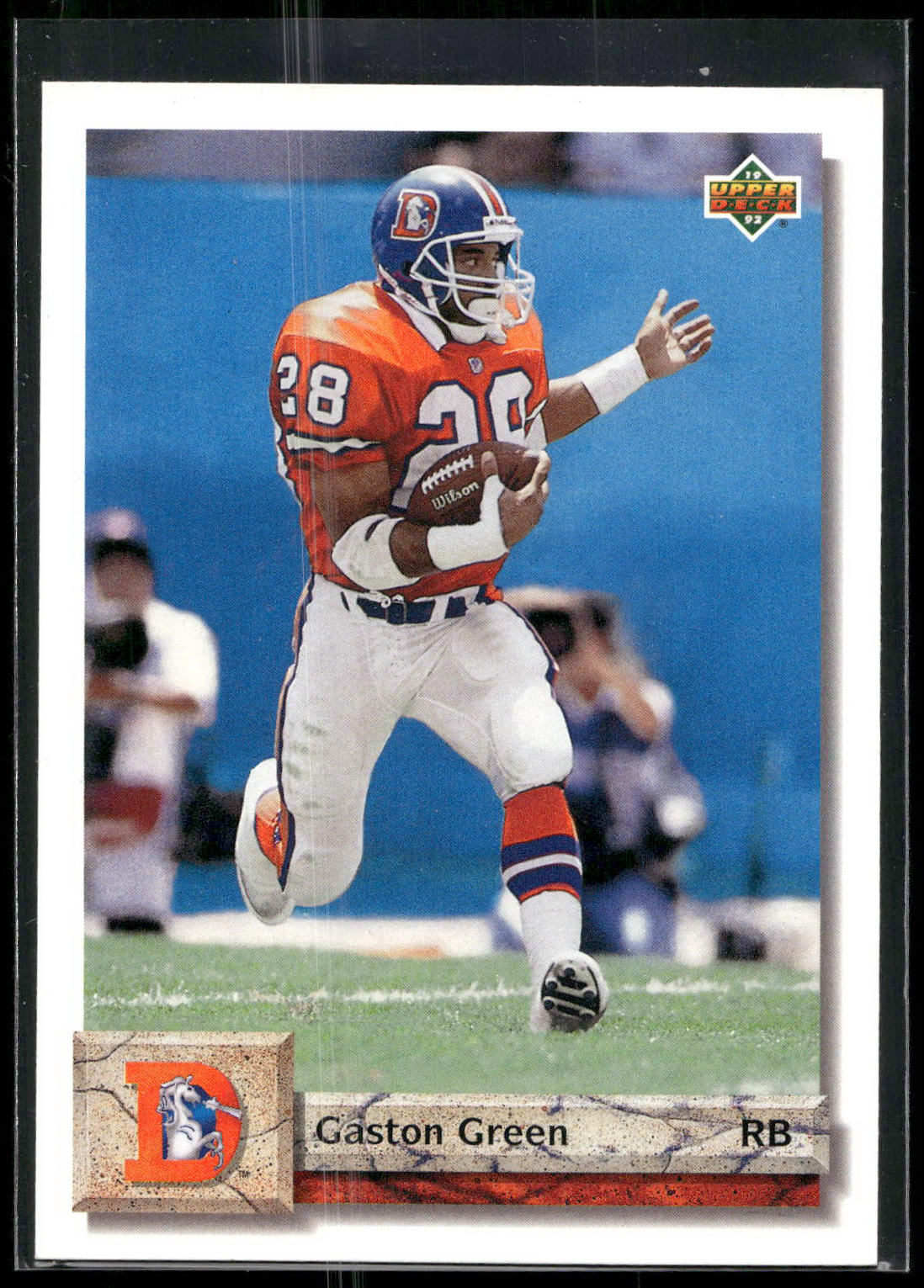 1992 Upper Deck #196 Gaston Green