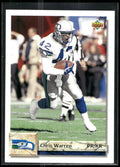 1992 Upper Deck #114 Chris Warren