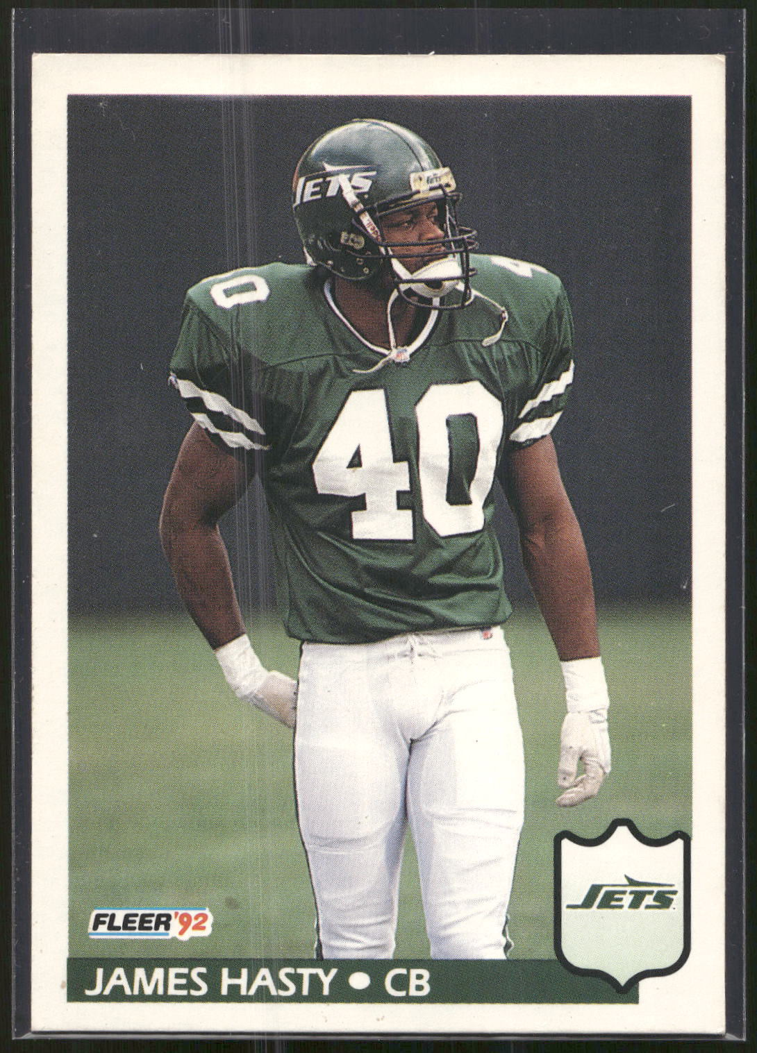 1992 Fleer #305 James Hasty
