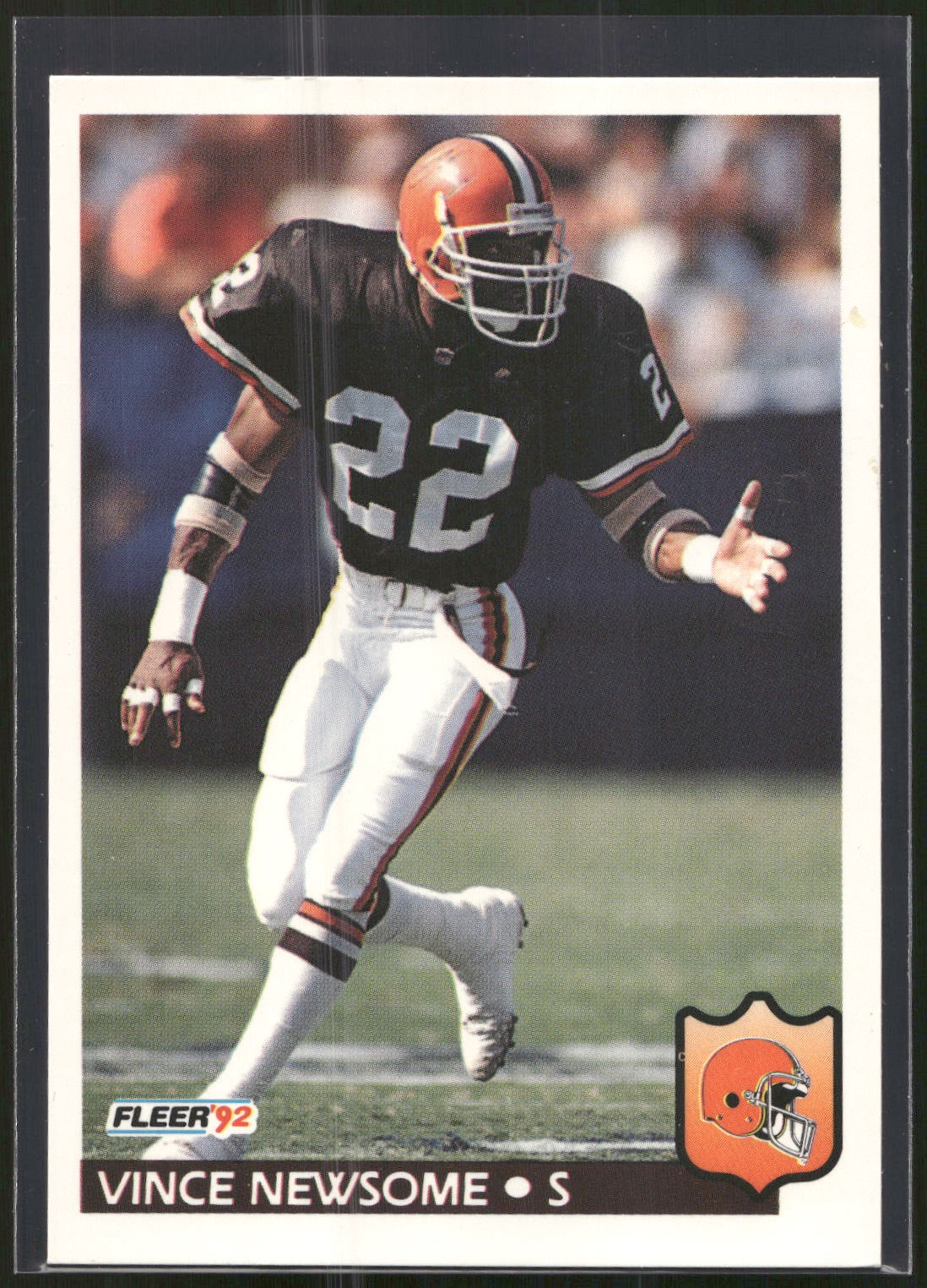 1992 Fleer #75 Vince Newsome