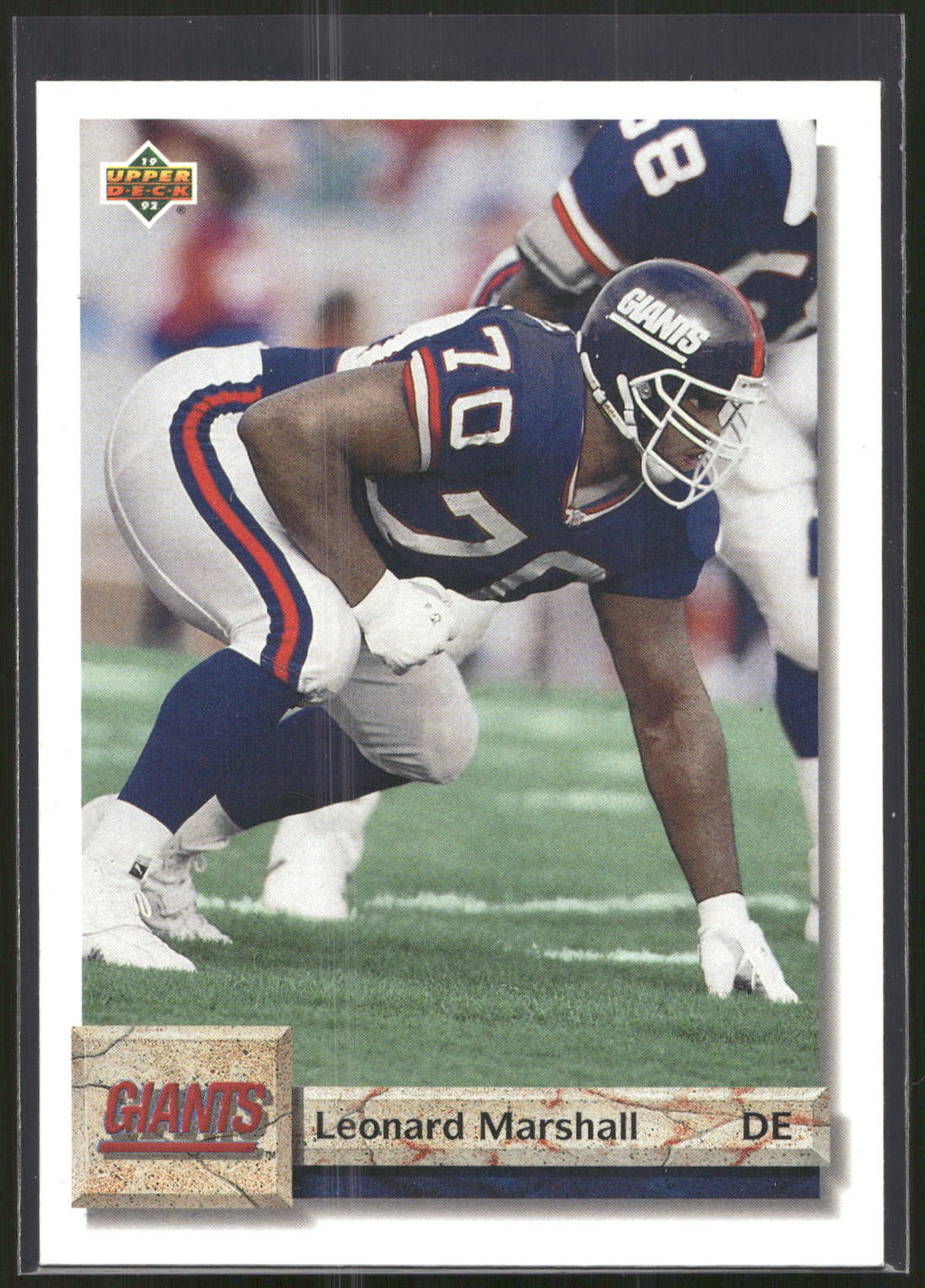 1992 Upper Deck #127 Leonard Marshall